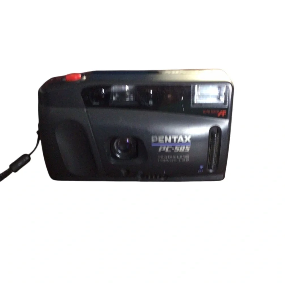 Pentax PC-505 Point & Shoot Black Camera 35mm
